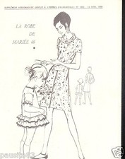 Women's Sewing Pattern Today The Wedding Dress 66 Size 42 & 3 Years