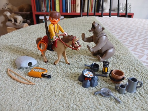 Western playmobil chasseur - western,