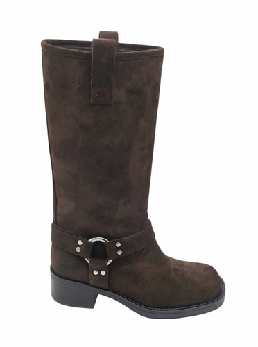 Riccianera biker botte daim - biker,