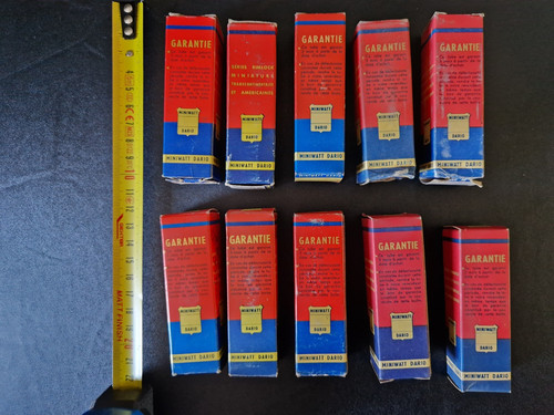 Ampoules poste radio tsf - 10,