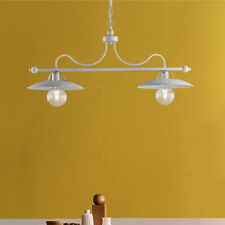 Lustre de Cuisine Barbell Fer Forgé 2 Lumières Salon Déjeuner bon-382