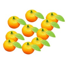Faux fruit orange décoratif