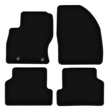 Tapis de sol en velours noir