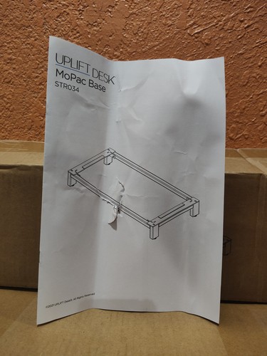 Open box uplift - -, desk