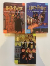 LOT HARRY POTTER 1 2 3  FOLIO