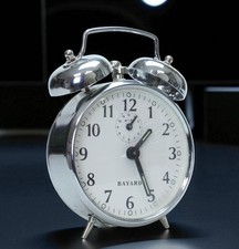 BAYARD winding mechanical movement alarm clock (ref#G-291)