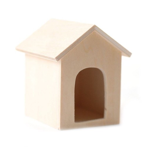 Maison poupées bare bois - de,