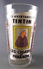 Tintin - Amora Mustard Glass 1994 Plus Size - Tintin Les Cigares du Phara