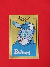 *NEW FOOTBALLERS PANINI 1987-88 FIGURE MASCOT NAPLES #190