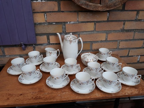 Service café thé porcelaine - thé,