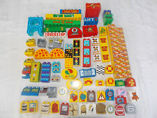 LEGO DUPLO Lot 90pcs Miscellaneous Screen Printed Octane City Brick Firefighter