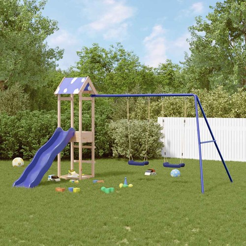 Aire jeux extérieur bois - d'extérieur,