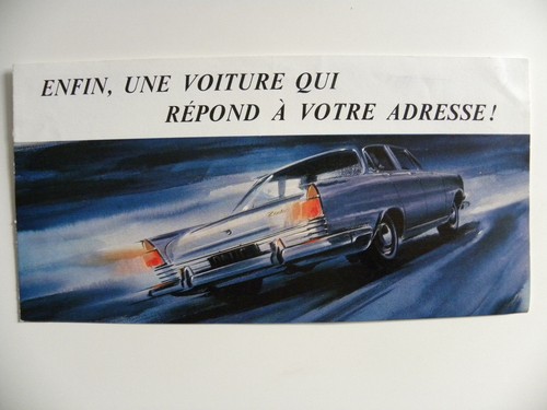 Petite brochure ford zodiac - petite,