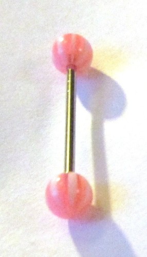 Piercing langue barbell - piercing, 19