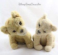 Simba and Nala DISNEY The Lion King Live Action Movie Plush Set 23cm (MO/CEMO)