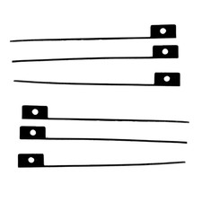 Clicks pour Horloges 6pc