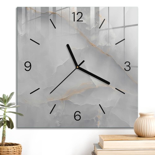 Horloge murale carrée - horloge,