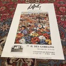 Henry d'ANTY poster exhibition