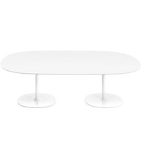 White Arper Dizzie Boardroom Table / Dining Table