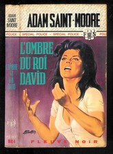 Adam Saint-Moore : L'ombre du roi David - N° 884 " Fleuve Noir Spécial Police "