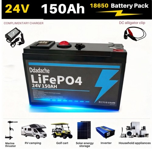 Batterie lithium lifepo4 24v - batterie,
