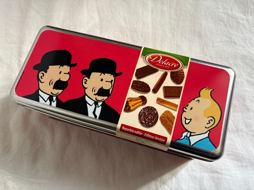 Boite biscuits delacre - boite,