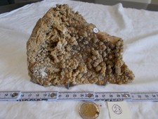 MINERALS.FRANCE.BARREL TARTAR.TARTARIC ACID CONCRETIONS.MASS 390g.