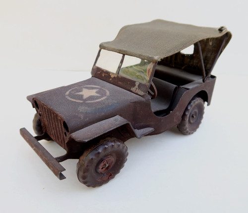 Rare jeep tole soudée - us, en