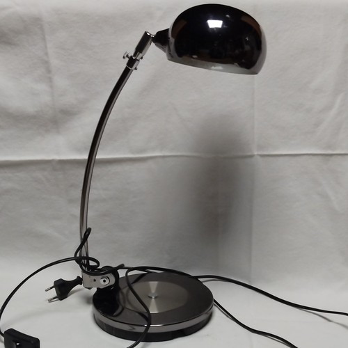 Lampe bureau noir argenté - de,