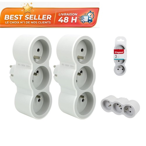 Legrand multiprise prises - legrand, 3