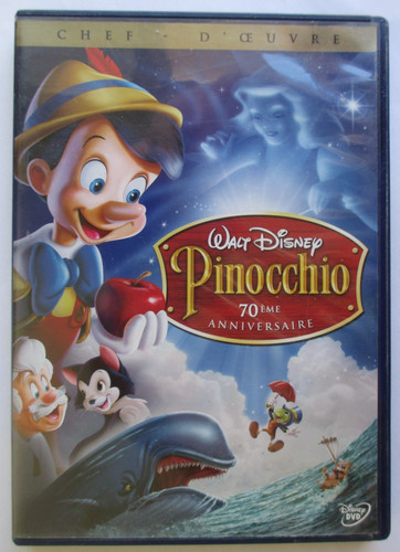 Dvd pinocchio walt disney - "pinocchio",