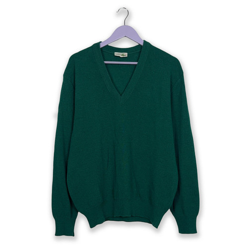 Pull lacoste vintage laine - 50%,