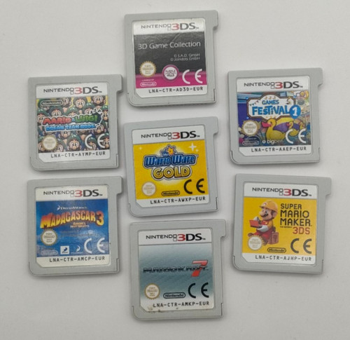 Lot jeux nintendo 3ds mario - 7,