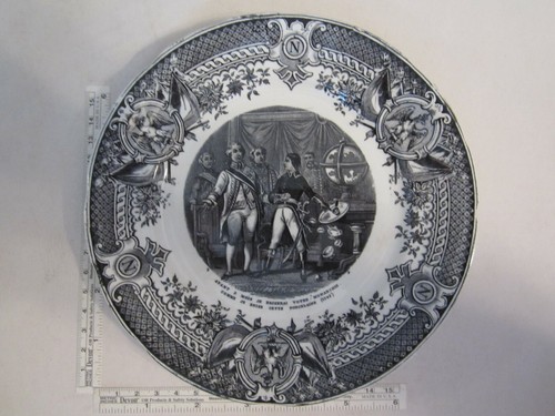 Assiette sarreguemines - assiette,