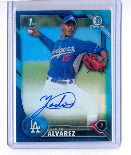 Yadier alvarez 2016 bowman - yadier,