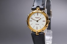 Montre romaine femme RAYMOND WEIL Coliseum 109 Genève or 18 carats 25 mm QZ...