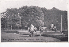 *74221 postcard Les Sports - horse racing
