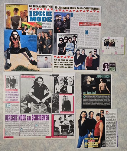 Depeche mode clippings - mode, pack