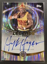 Auto Hulk Hogan Topps Wwe