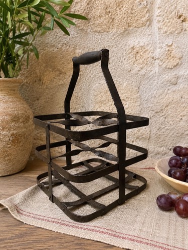 Ancien porte bouteilles en - porte,