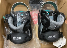 FIXATION SNOWBOARD DRAKE JADE BLACK TAILLE S NEUF