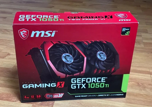 Box only msi geforce gtx - box,
