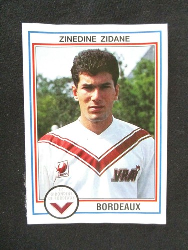 Zidane bordeaux rookie removed - bordeaux,