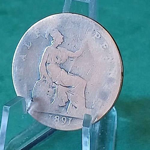 Pièce half penny - 1,