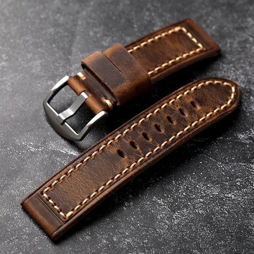 Bracelet montre cuir de - cuir,