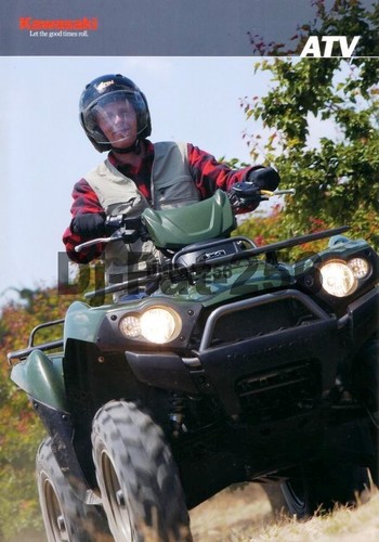 Brochure moto kawasaki - moto, quad