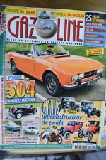 GAZOLINE n°267 06/2019 504 CABRIOLET INJECTION MG TD VW 1600 VARIANT MATHIS