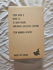 HOT TOYS MARVEL IRON MAN 2 MARK VI MMS 132 SIXTH SCALE FIGURE SIDESHOW EXCLUSIVE