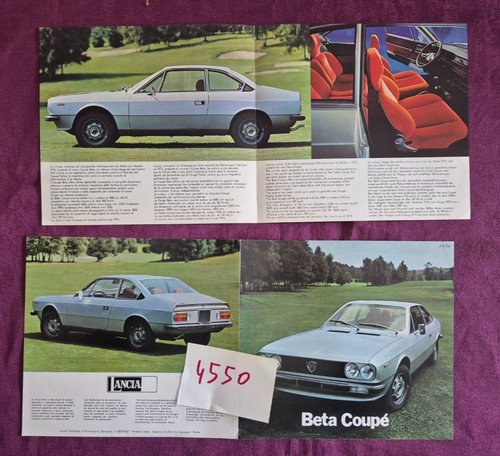 4550 dépliant lancia - ,