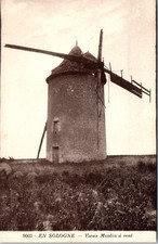 45 En sologne - vieux moulin a vent
